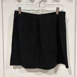 a new day Black Mini Skirt